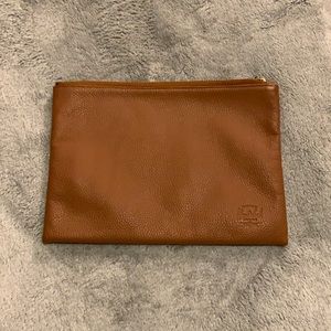Herschel Leather Clutch